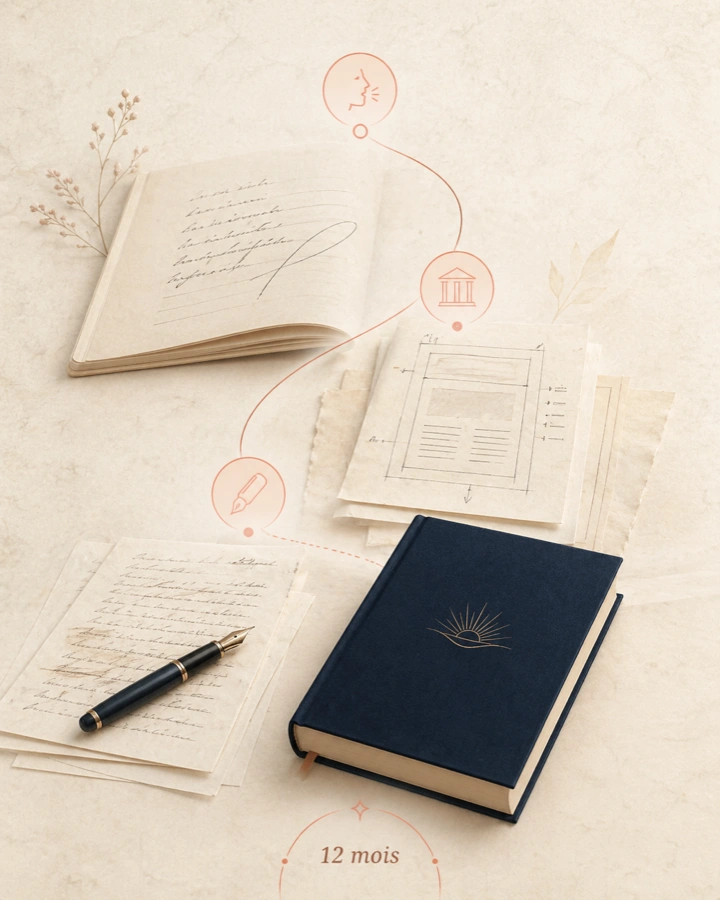 Le parcours RISE Essential : du carnet d'idées au livre fini en 12 mois